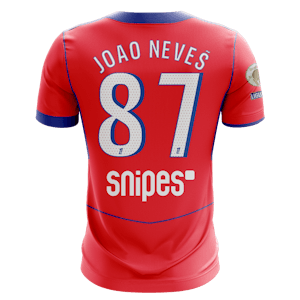 João Neves Paris Saint-Germain shirt