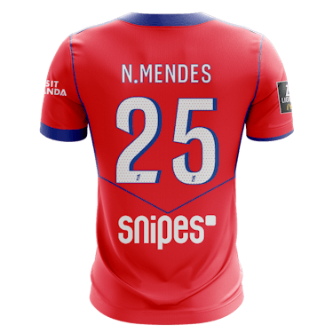 Shirt van Nuno Mendes Paris Saint-Germain