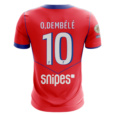 Shirt van Ousmane Dembélé Paris Saint-Germain