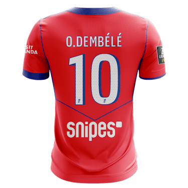 Shirt van Ousmane Dembélé Paris Saint-Germain