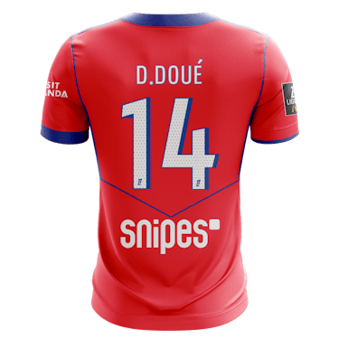 Shirt van Désiré Doué Paris Saint-Germain