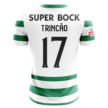 来自Sporting CP的Francisco Trincão球衣