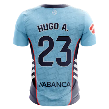Celta 팀의 Hugo Álvarez 셔츠