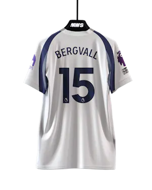Camisola de Lucas Bergvall, Tottenham Hotspur