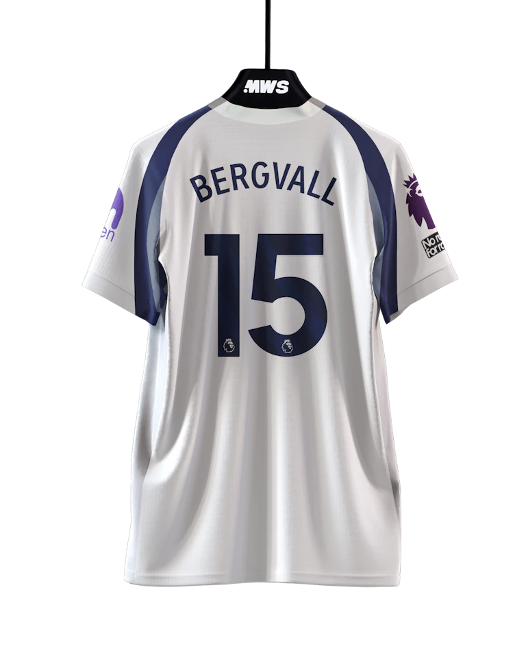 Camisola de Lucas Bergvall, Tottenham Hotspur