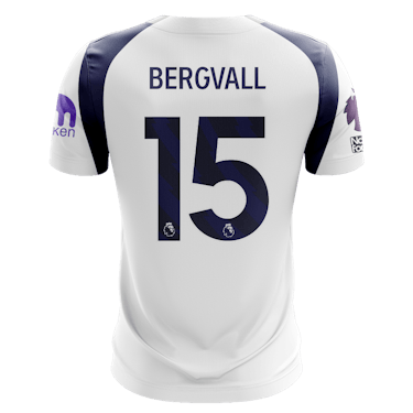 Camisola de Lucas Bergvall, Tottenham Hotspur