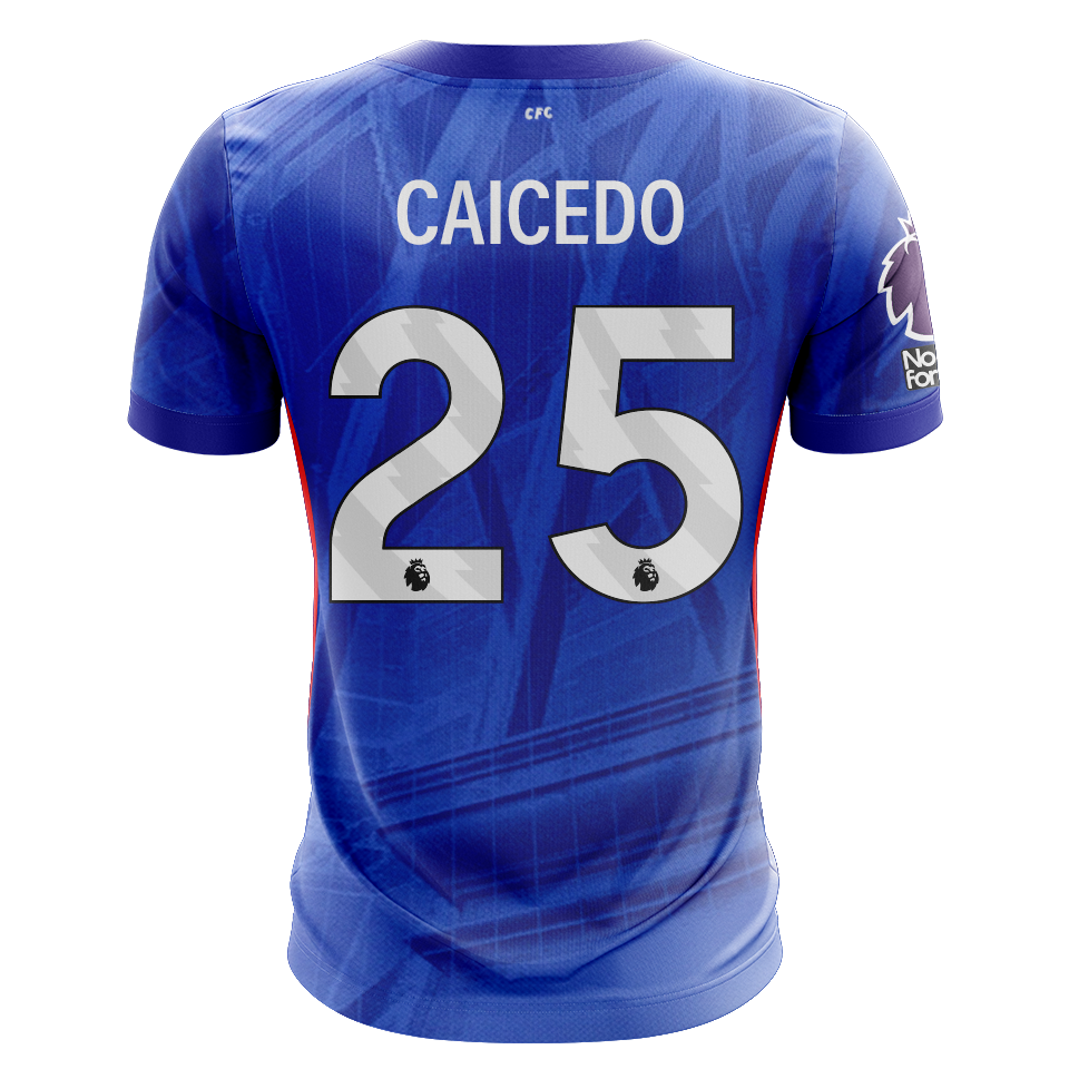 Camiseta Moisés Caicedo Chelsea