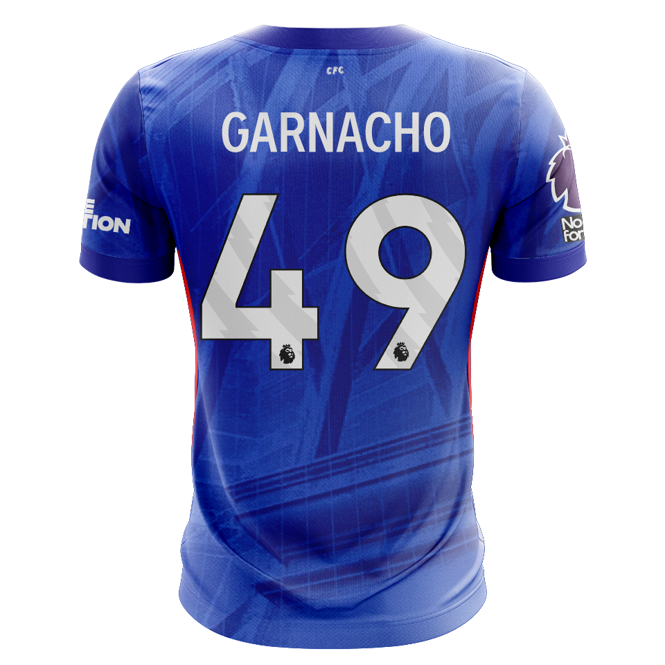 Alejandro Garnacho Chelsea jersey