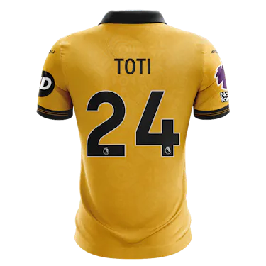 Toti Gomes Wolverhampton Wanderers shirt