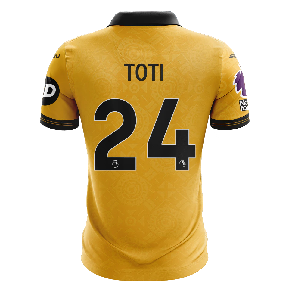 Toti Gomes Wolverhampton Wanderers shirt