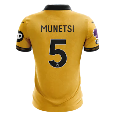 Marshall Munetsi Wolverhampton Wanderers shirt