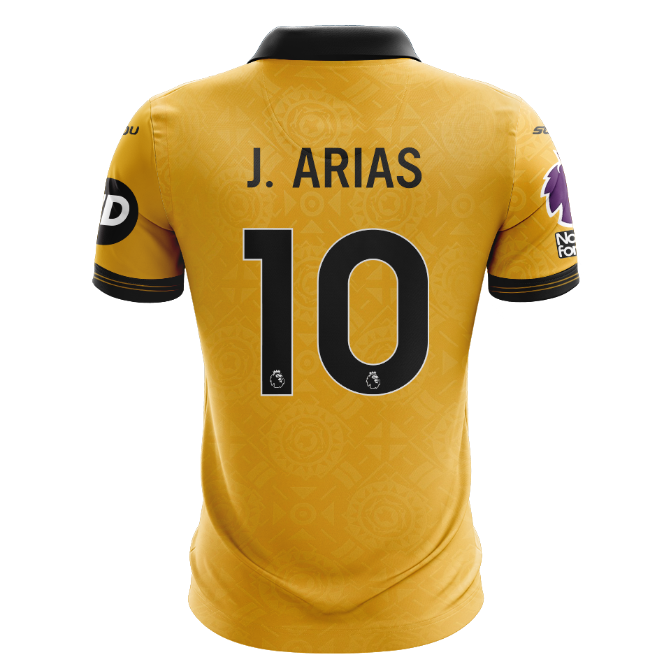 Jhon Arias  Wolverhampton Wanderers jersey