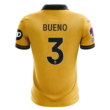 Maglia di Hugo Bueno (Wolverhampton Wanderers)