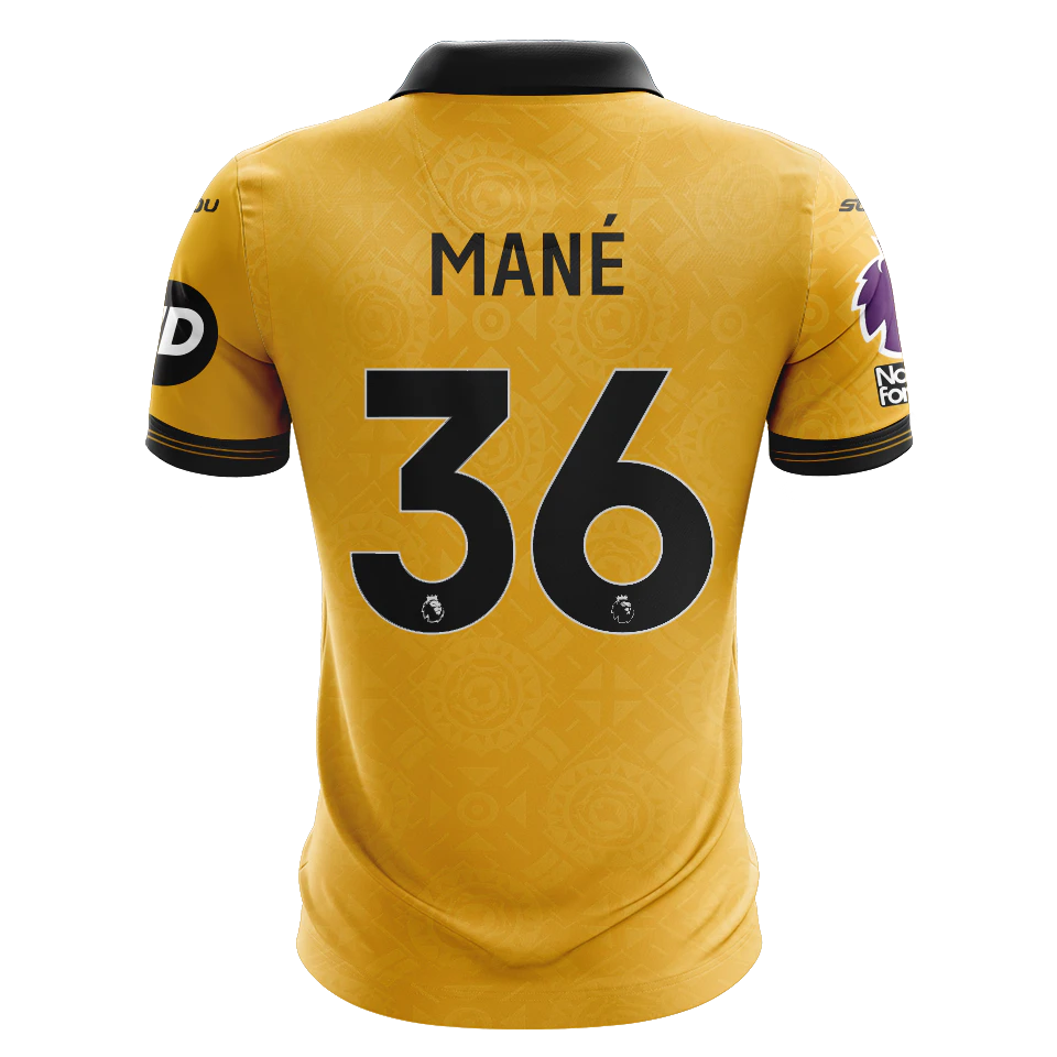Wolverhampton Wanderers 팀의 Mateus Mané 셔츠