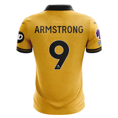 Wolverhampton Wanderers 팀의 Adam Armstrong 셔츠