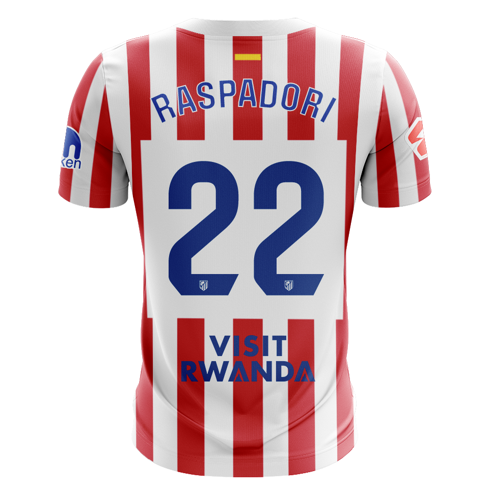 Giacomo Raspadori Atlético de Madrid shirt