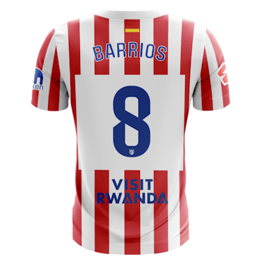 Maglia di Pablo Barrios Rivas (Atlético de Madrid)