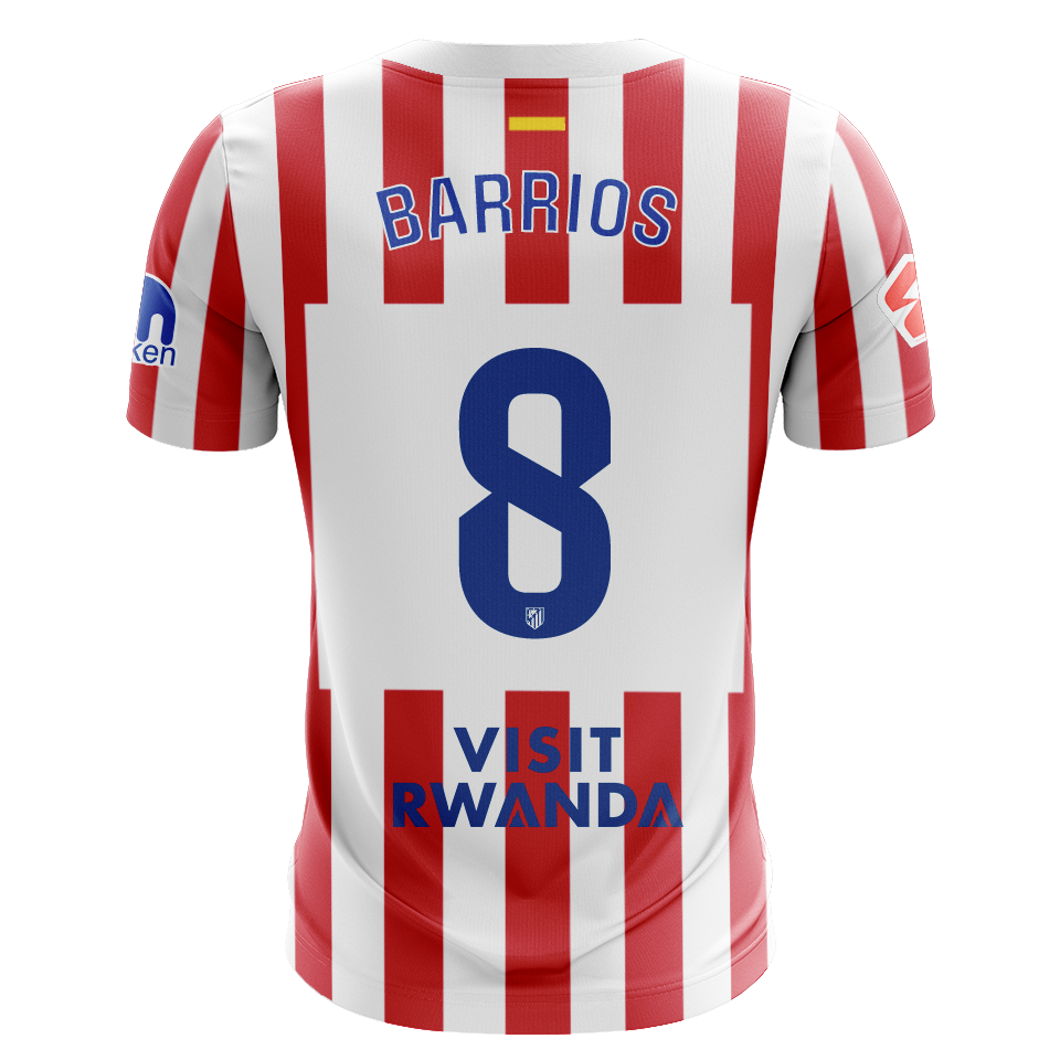 Camiseta Pablo Barrios Rivas Atlético de Madrid