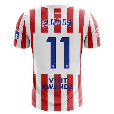 Shirt van Thiago Ezequiel Almada Atlético de Madrid