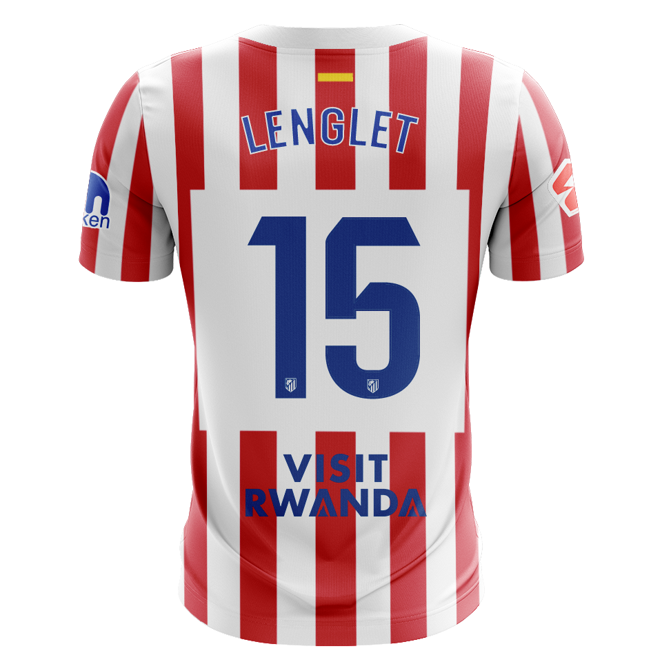 Clément Lenglet Atlético de Madrid shirt