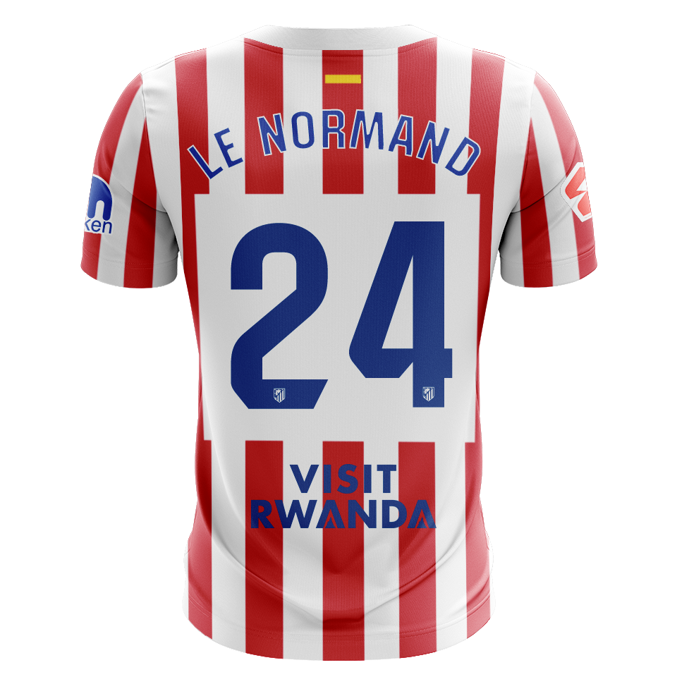 Robin Le Normand Atlético de Madrid shirt
