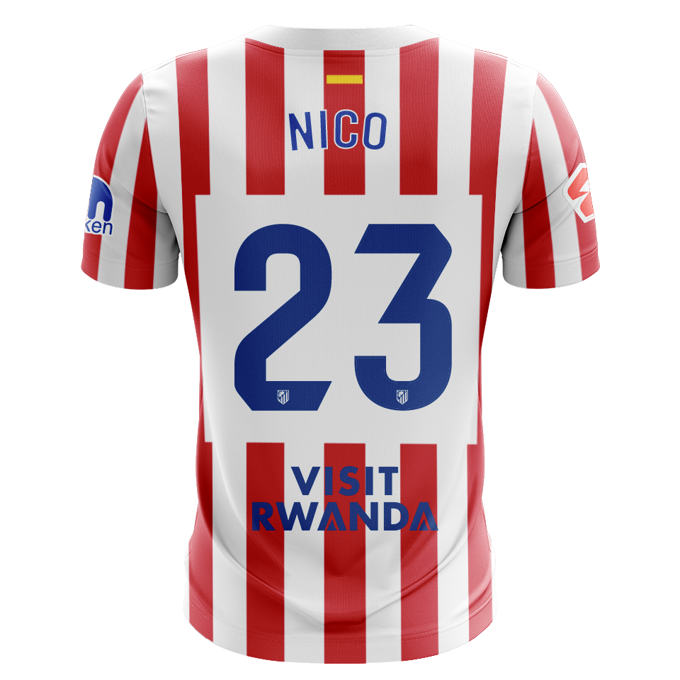 Atlético de Madrid-Trikot von Nicolás González