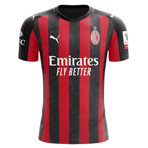 Camisola de Alexis Saelemaekers, AC Milan