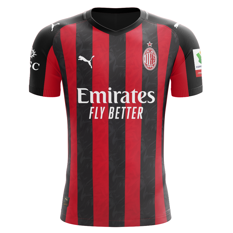 Camisola de Alexis Saelemaekers, AC Milan