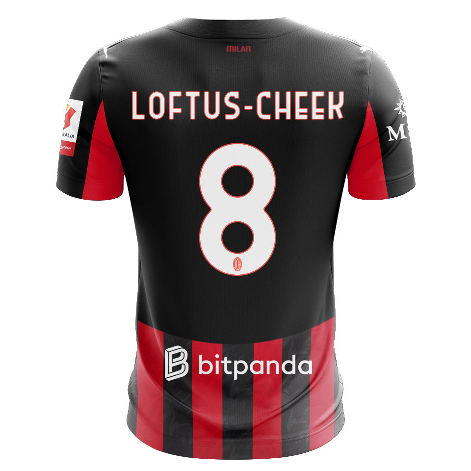 Camisola de Ruben Loftus-Cheek, AC Milan
