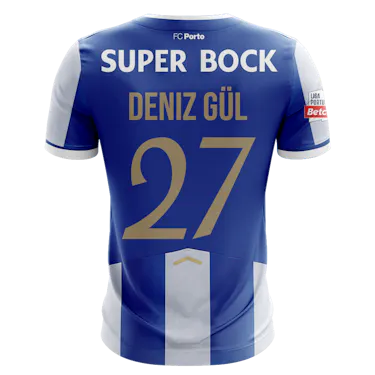 Deniz Gül FC Porto camisa.