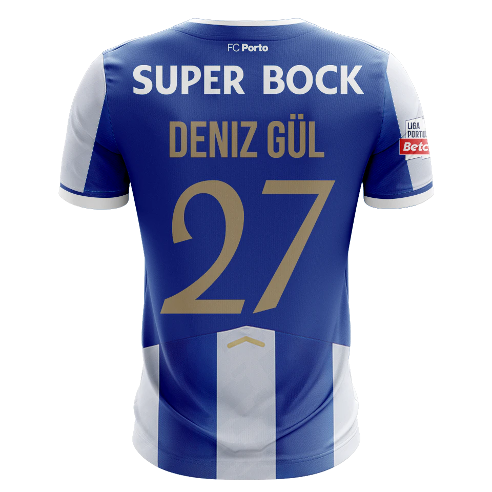 Deniz Gül FC Porto camisa.
