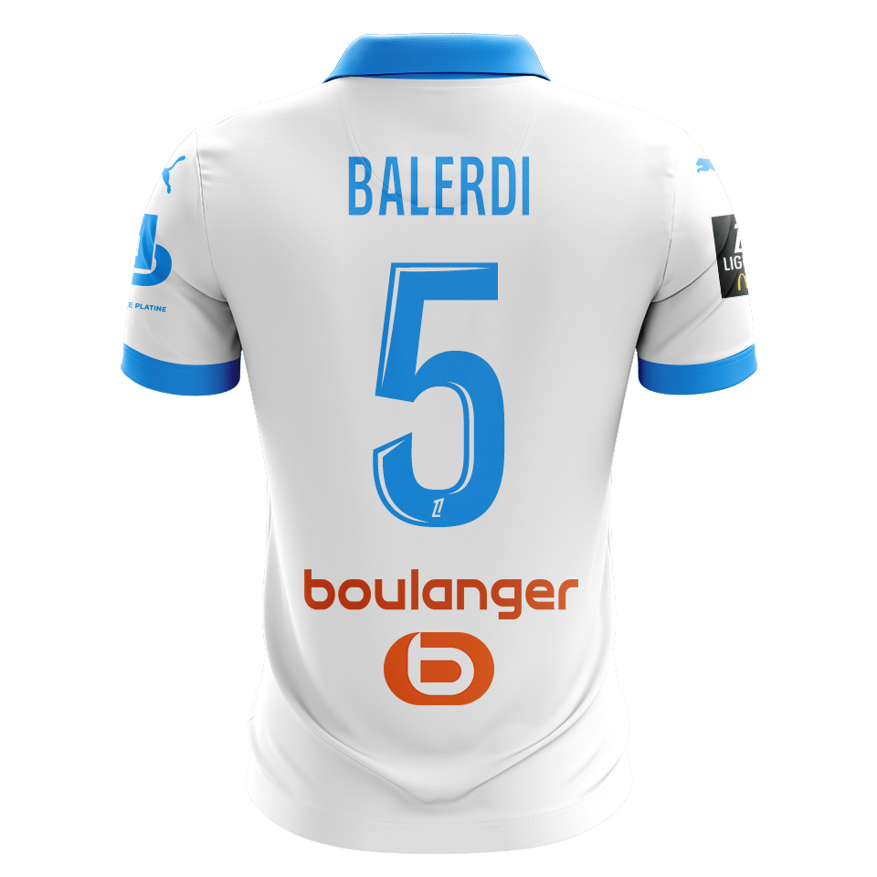 Leonardo Balerdi Olympique de Marseille jersey