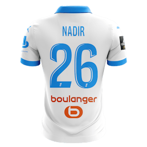 Bilal Nadir Olympique de Marseille jersey