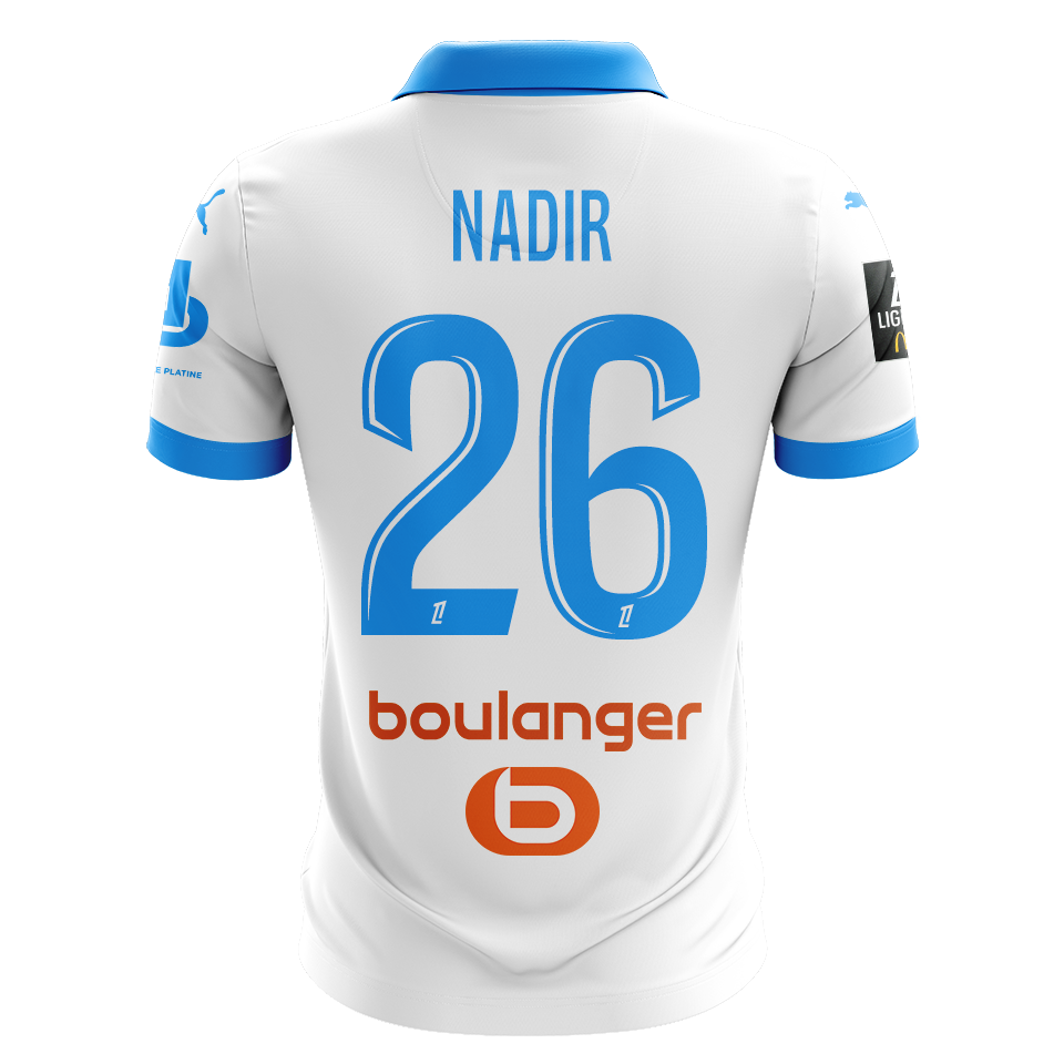 Bilal Nadir Olympique de Marseille jersey
