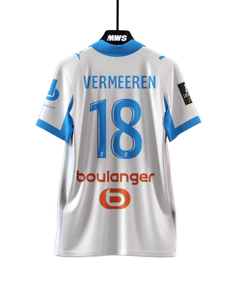 Olympique de Marseille-Trikot von Arthur Vermeeren