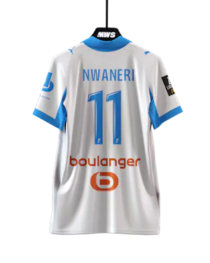 Olympique de Marseille-Trikot von Ethan Nwaneri
