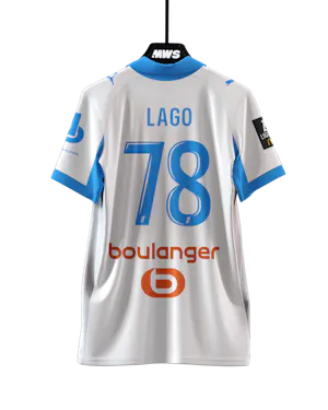 Maillot de Ange Lago (Olympique de Marseille)
