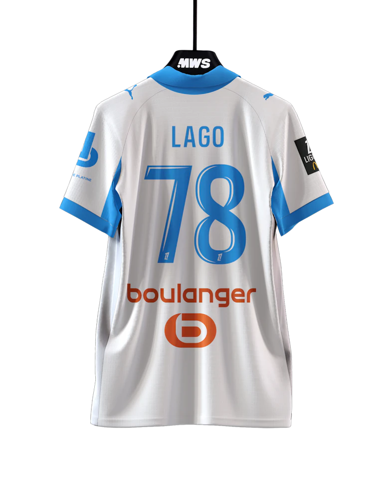 Maillot de Ange Lago (Olympique de Marseille)