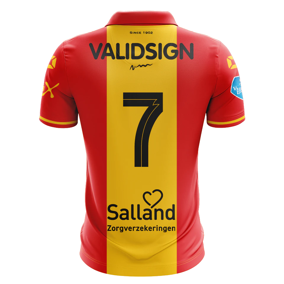 Go Ahead Eagles-Trikot von J. Breum