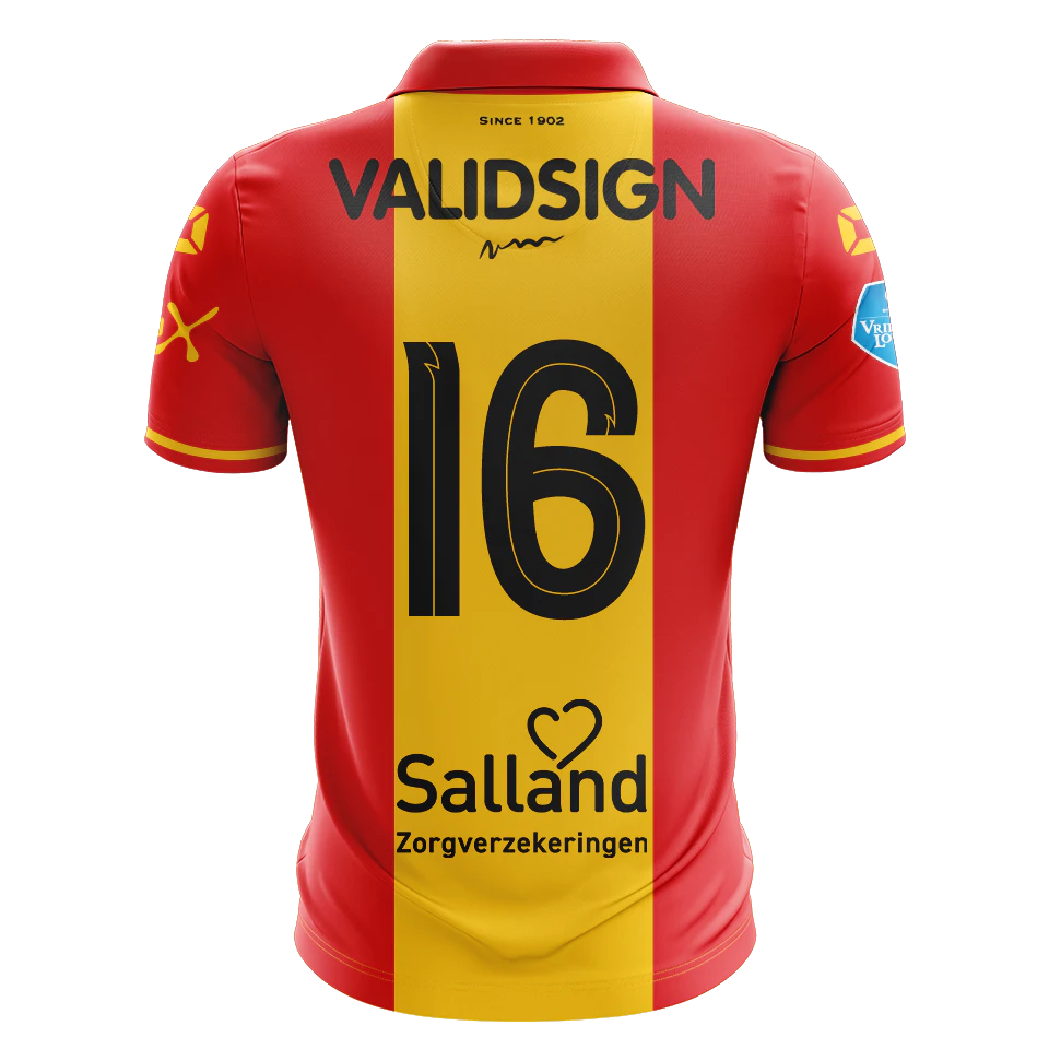 Camisola de Victor Edvardsen, Go Ahead Eagles