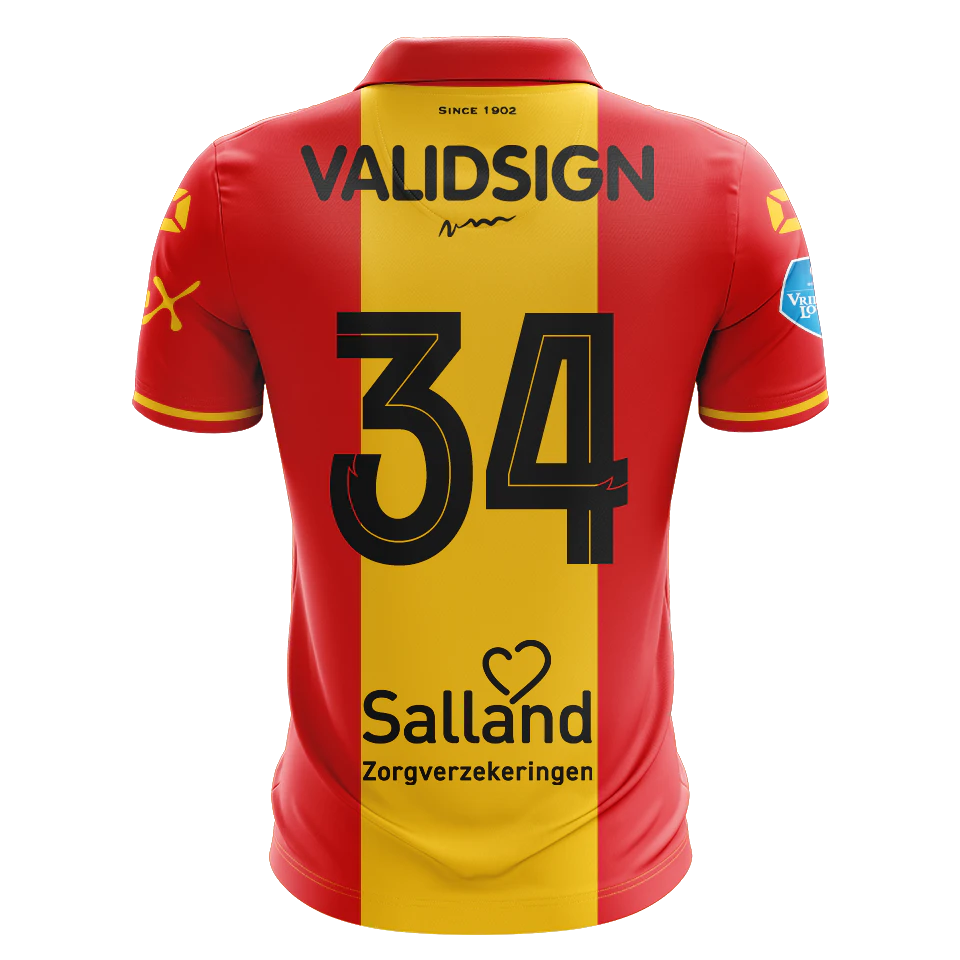 Go Ahead Eagles-Trikot von Yassir Rahmouni