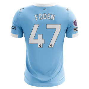 Camisola de Philip Foden, Manchester City