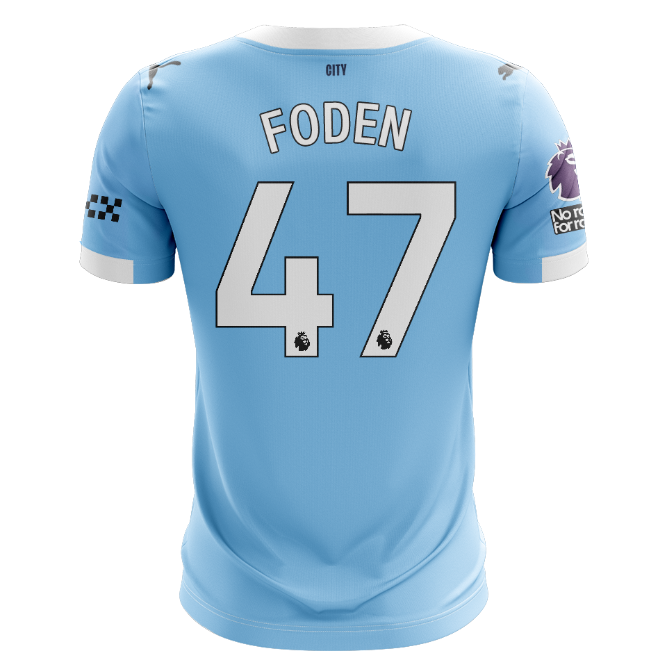 Camisola de Philip Foden, Manchester City