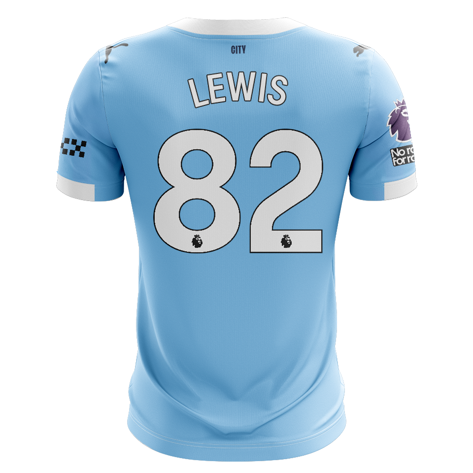R. Lewis Manchester City forması