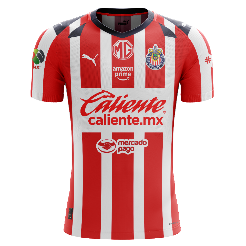 Chivas Guadalajara 팀의 Santiago Sandoval Loboa 셔츠