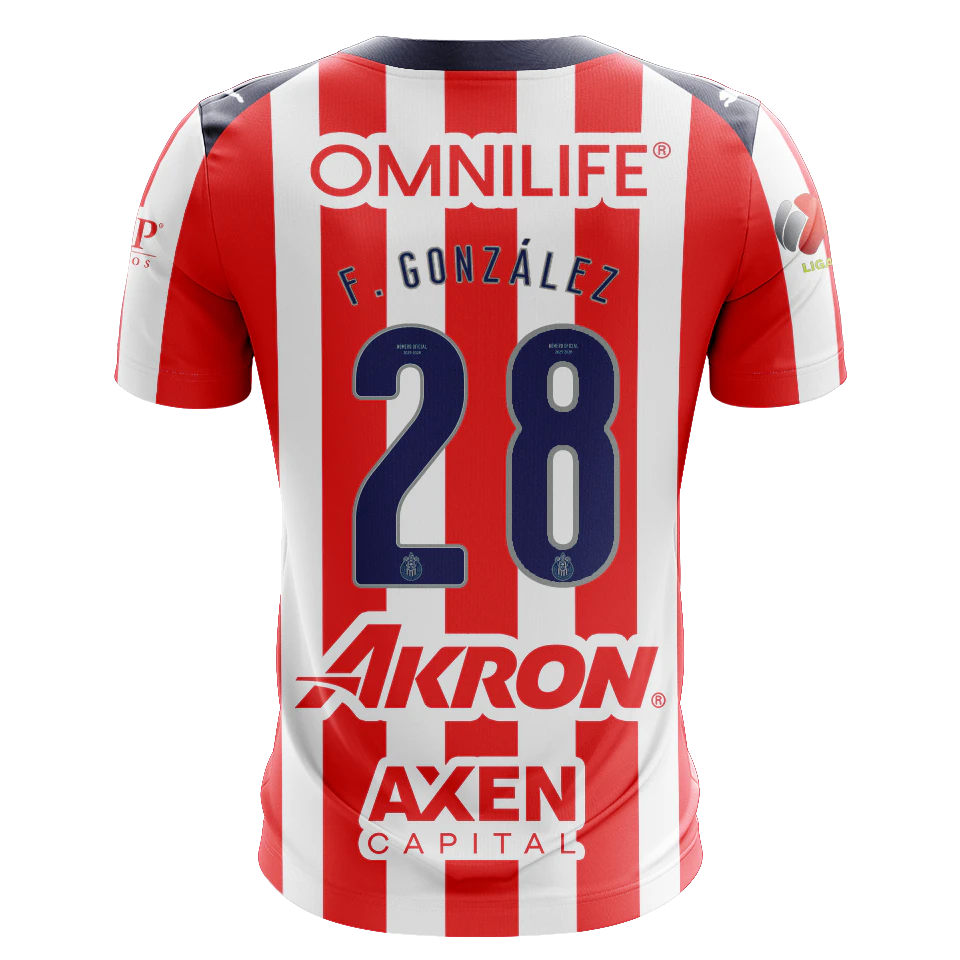 Maillot de Fernando Rubén González Pineda (Chivas Guadalajara)
