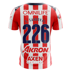 Camiseta Santiago Sandoval Loboa Chivas Guadalajara