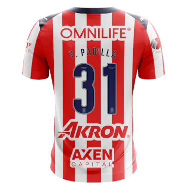 Jonathan Yael Padilla Sandoval Chivas Guadalajara shirt