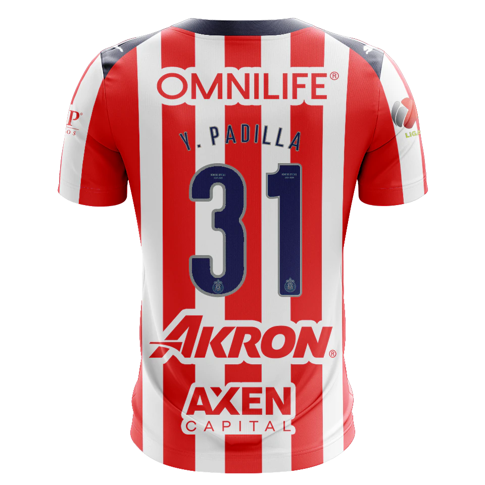 Jonathan Yael Padilla Sandoval Chivas Guadalajara shirt