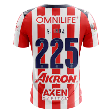 Camisola de Cristian Inda, Chivas Guadalajara